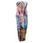 Sarong met New York print