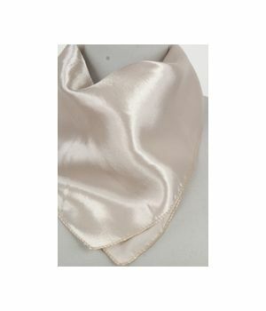 Small champagne colored scarf